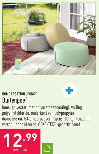 ALDI Home Creation Living Buitenpoef aanbieding