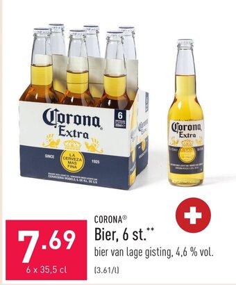 ALDI Corona Bier, 6 st. aanbieding