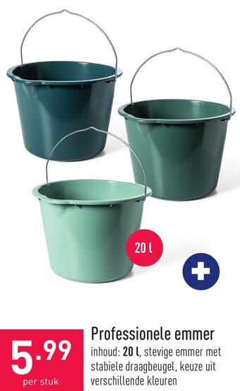 ALDI Professionele emmer aanbieding