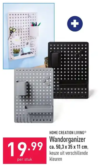 ALDI Home Creation Living Wandorganizer aanbieding