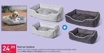 ALDI Mand voor huisdieren aanbieding