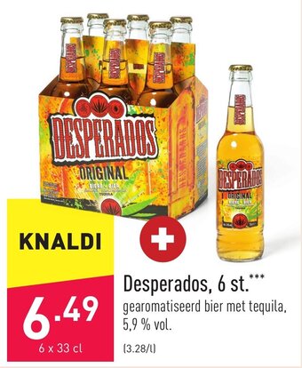 ALDI Desperados, 6 st. aanbieding