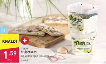ALDI Le delice kruidenkaas 175g aanbieding