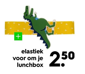 Elastiek voor om je lunchbox