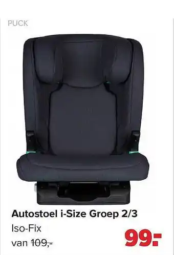 Autostoel I-size Groep 2-3