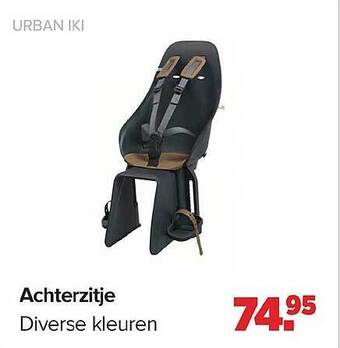 Urban Iki Achterzitje
