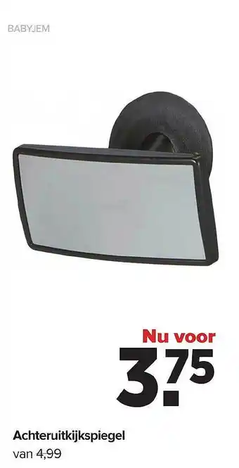 Baby-Dump Baby Jem Achteruitkijkspiegel aanbieding
