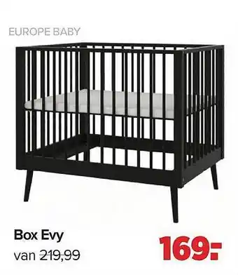 Baby-Dump Europe Baby Box Evy aanbieding