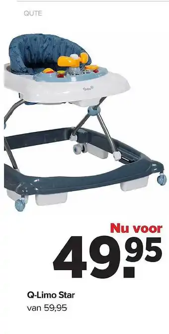 Baby-Dump Qute Q-limo Star aanbieding