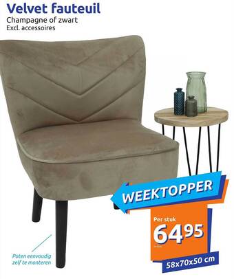 Velvet Fauteuil