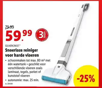Lidl Snoerloze Reiniger Voor Harde Vloeren aanbieding