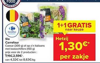 Carrefour Sla aanbieding