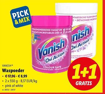 Lidl Waspoeder aanbieding