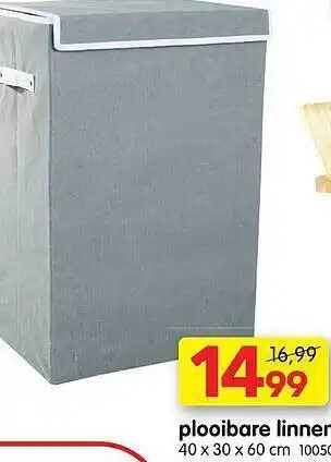Plooibare Linner