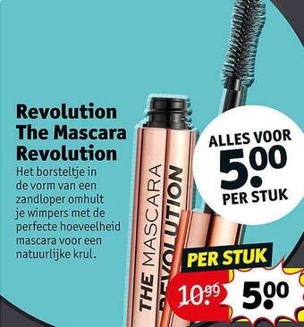 Kruidvat Revolution The Mascara Revolution aanbieding
