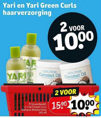 Kruidvat Yari En Yari Green Curls Haarverzorging aanbieding