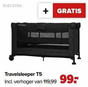 Travelsleeper t5 incl verhoger