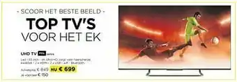 Uhd tv tcl 65p818