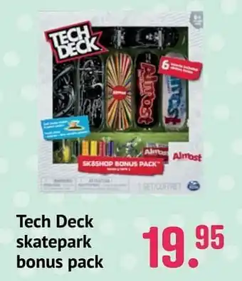 Tech deck skatepark bonus pack