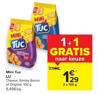 Carrefour Mini Tuc LU aanbieding