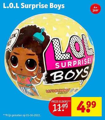 Kruidvat L.o.l Surprise Boys aanbieding