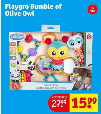 Playgro Bumble Of Olive Owl