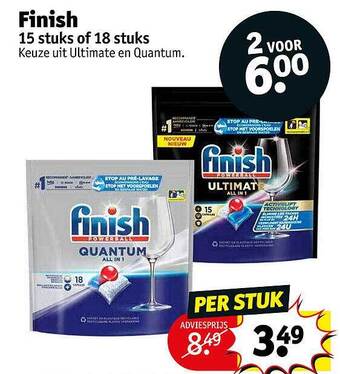 Kruidvat Finish aanbieding
