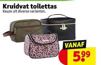 Kruidvat Kruidvat Toilettas aanbieding