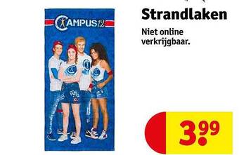 Kruidvat Strandlaken aanbieding
