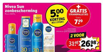 Kruidvat Nivea Sun Zonbescherming aanbieding