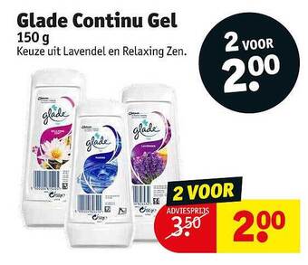 Kruidvat Glade Continu Gel aanbieding