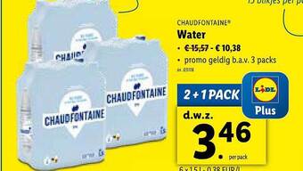 Chaudfontaine Water
