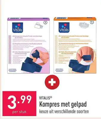 ALDI Vitalis Kompres Met Gelpad aanbieding