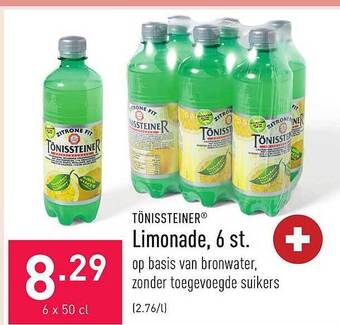 ALDI Tönissteiner Limonade, 6 St. aanbieding