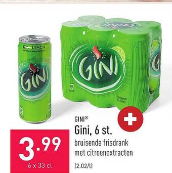 ALDI Gini, 6 St. aanbieding