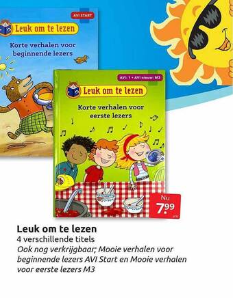 Boekenvoordeel Leuk Om Te Lezen aanbieding