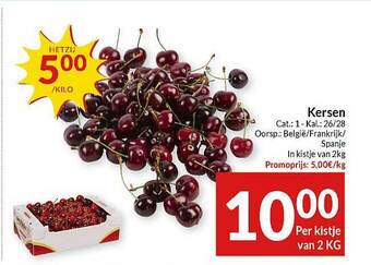 Intermarché Kersen aanbieding