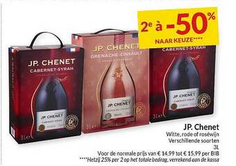Intermarché Jp. Chenet aanbieding