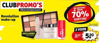 Kruidvat Revolution Make-up aanbieding