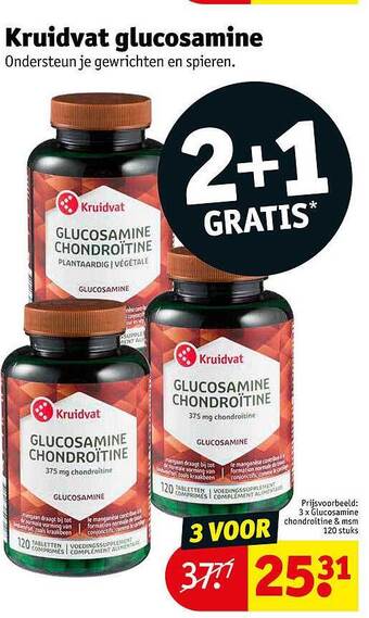 Kruidvat Kruidvat Glucosamine aanbieding