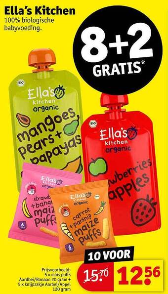 Kruidvat Ella's Kitchen aanbieding