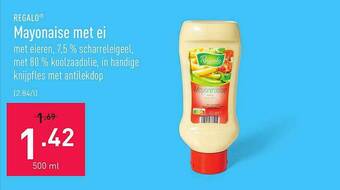 ALDI Regalo Mayonaise Met Ei aanbieding