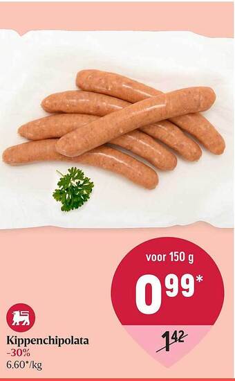 Delhaize Kippenchipolata aanbieding