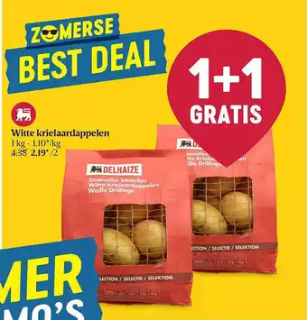 Delhaize Witte Krielaardappelen aanbieding