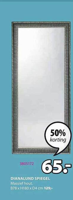 Jysk Dianalund Spiegel aanbieding