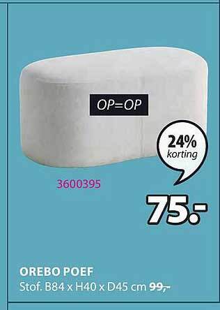 Orebo Poef