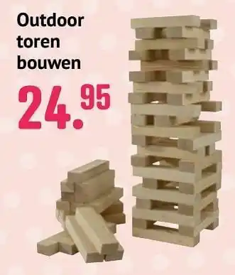 Outdoor toren bouwen