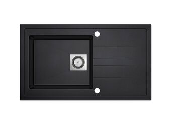 Hubo Van Marcke go Molto spoelbak 86x50 cm zwart aanbieding