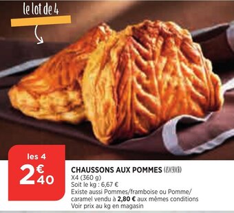 Chaussons Aux Pommes