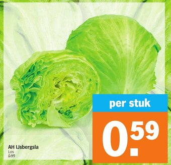 Albert Heijn AH ijsbergsla aanbieding